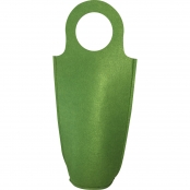 Sac à bouteille en feutrine 3 mm Vert