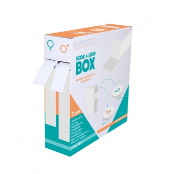 L903001 - 3701385301054 - Sodertex - Fermeture scratch adhésive 2 cm x 10 m Blanc - 4