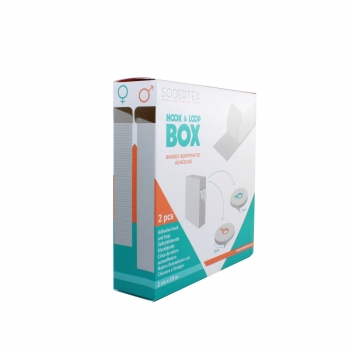 L903001 - 3701385301054 - Sodertex - Fermeture scratch adhésive 2 cm x 10 m Blanc - 2