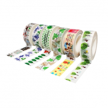L913000 - 3701385301580 - Sodertex - Masking tape 1,5 cm 6 rubans Nature