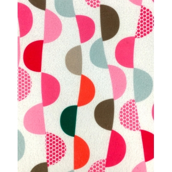 L175013 - 3701385301184 - Sodertex - Feutrine imprimée 1mm 24x30 cm 12 coupons assortis - 3