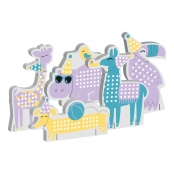 Kit enfant Party Animals : J\'apprends à utiliser une aiguille