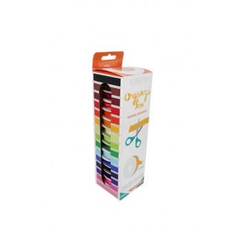 L734008 - 3701385301023 - Sodertex - Ruban en organza 9mm x 10 m - 15 couleurs