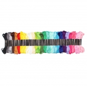 Fils à broder Assortiment de 52 pièces