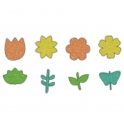 Gommettes autocollante en mousse Printemps