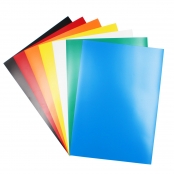 Feuille magnétique adhésive A4 de couleur 7 pièces