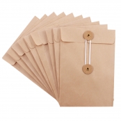 Enveloppes à fermeture japonaise 16 cm 10 pièces