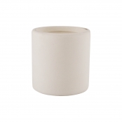 Pot en céramique rond 8 cm 6 pièces