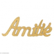 Forme en bois MDF Amitié