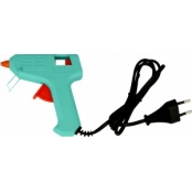 Pistolet à Colle Électrique Vert Turquoise