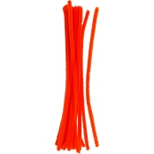 Fils Chenille Cure-Pipe Oranges 30cm 210 pièces