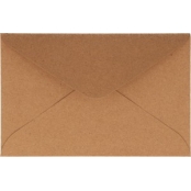 Enveloppes Kraft 17,8x11,5 cm 50 pièces
