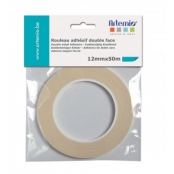 Rouleau Adhésif double-face 12 mm 50 m