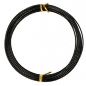 Fil Aluminium Noir 1,5 mm 5m