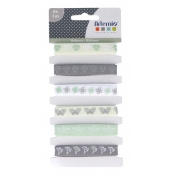 Rubans Vacances Imprimés 1 cm x 1m 6 pièces