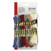 Fil de Coton 8m Assortiment Charme 12 pièces