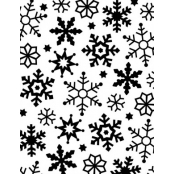 Matrice d\'Embossage Flocons 10x15 cm