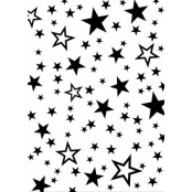 Matrice d\'Embossage Étoiles 13x18 cm