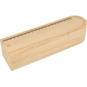 Plumier en bois 23,5x5,5x6,5 cm