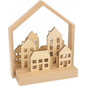 Kit Maisons en bois 16x16x12 cm