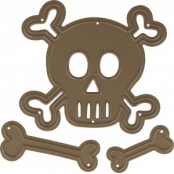 Matrice découpe (Die) Tête De Mort