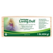 Super Sculpey Living Doll Light Beige 454g