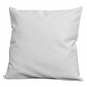 Housse de Coussin en coton Blanc 65x65 cm