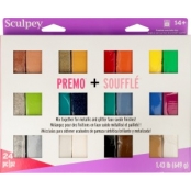 Pâtes Sculpey Lot de 24 pièces 28g