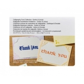 Carte 2 Polices pour Calligraphie SDX Scan N Cut
