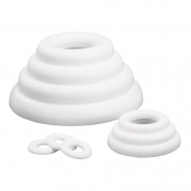 Anneau plat en polystyrène, 30 cm ø, 30 cm ø - 60 pièces