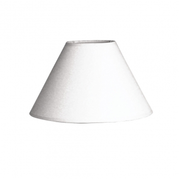 2302702 - 4006166113888 - Rayher - Abat - jour, rond, blanc, 19,5 cm ø, hauteur 12,5 cm - 2