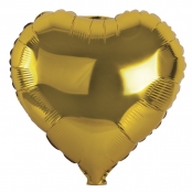 Ballon Coeur, or, 46x49cm, 1 pce.