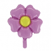 Ballon Fleur, mauve, 45x55cm, 1 pce.