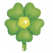 Ballon Fleur, vert éternel, 45x55cm, 1 pce.