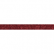Ruban adhésif pailleté Rouge classique 1,5 cm x 5m