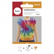 Teinture à la main Batik Orange 10g
