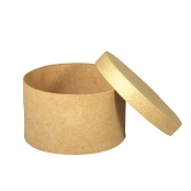Boite en papier mâché Rond Diamètre 8 cm