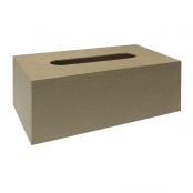 Boite à mouchoir en carton 23,5x12x8 cm
