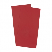 Feuille de Cire Rouge clair 20x10 cm 2 pièces