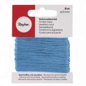 Cordon bijou 2mm Turquoise 9m