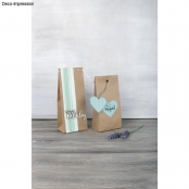 Cordon en papier 1,2mm Marron foncé 10m