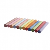 Craie de couleur pour tableau noir 8cm 12 pièces