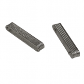 Fermoir magnétique en 2 pièces, platine, 43mm, 1 pièce