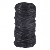 Fil de jute 6 plis Ø 6mm Noir Bobine 35m