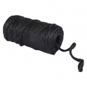 Fil de jute 6 plis Ø 6mm Noir Bobine 35m