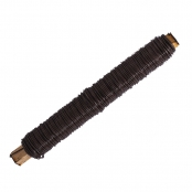 Fil floral 0,65 mm Marron foncé Rouleau bois 100 g