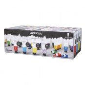 Kit de 36 Peintures acryliques 36 couleurs 22ml