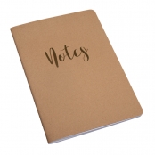Carnet de notes en Kraft A5 60 feuilles
