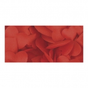 Coeur Miniature en satin ouaté Rouge 100 pièces