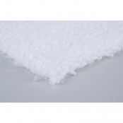 Coupon Nounours en tissu en peluche Blanc 50x35cm